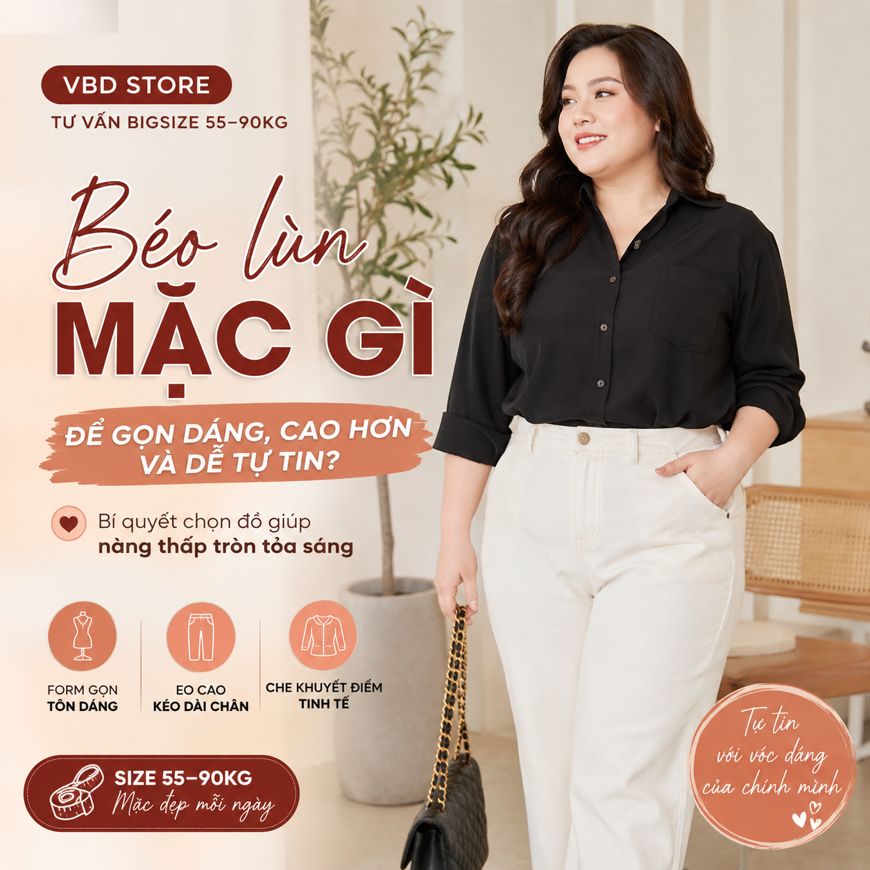 Béo Lùn Nên Mặc Gì Để Gọn Dáng, Cao Hơn?