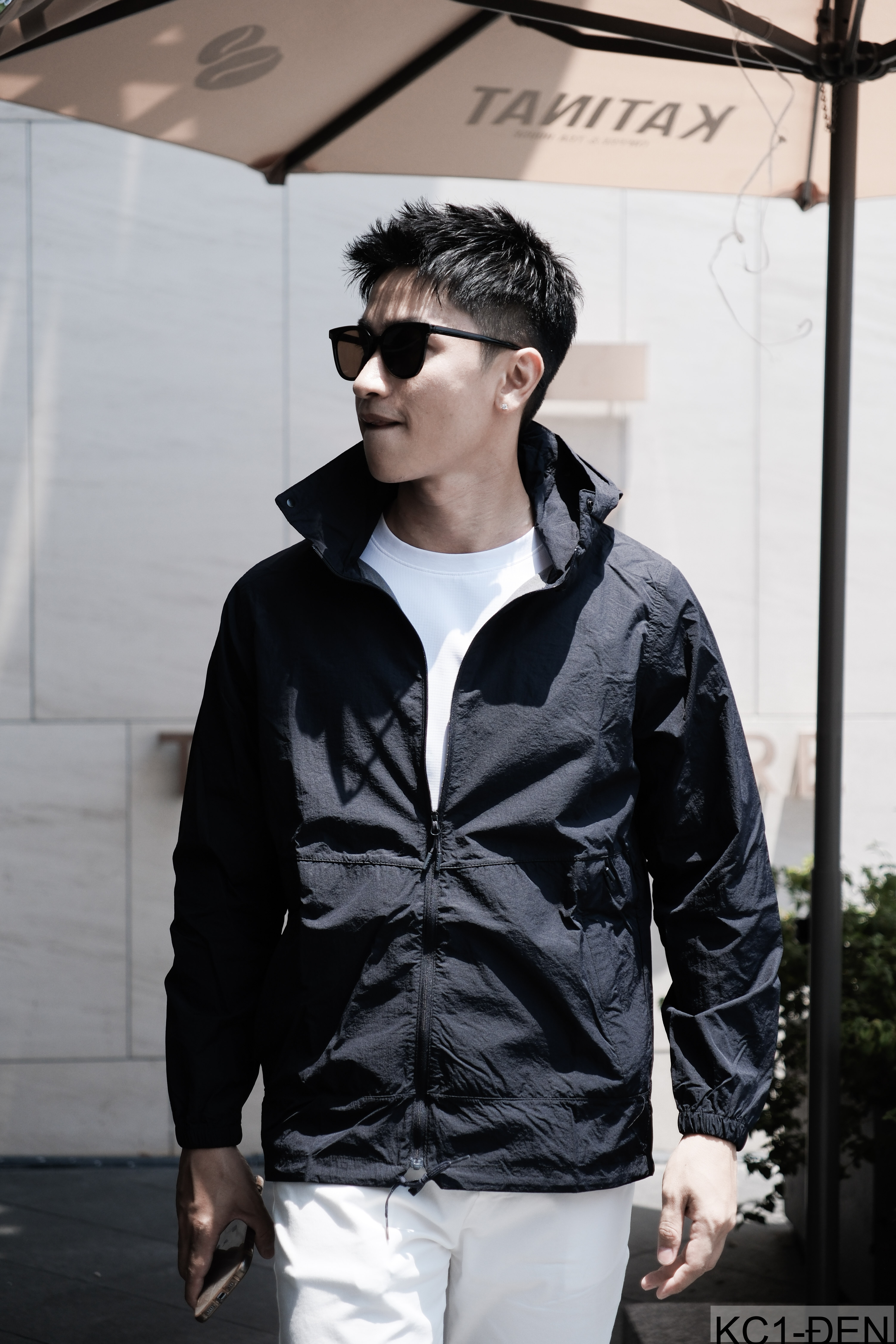 KC1 - Áo khoác chống nắng nam nữ UPF50+ siêu mỏng, thoáng khí, dáng rộng, có mũ trùm đầu_thumbnail_44