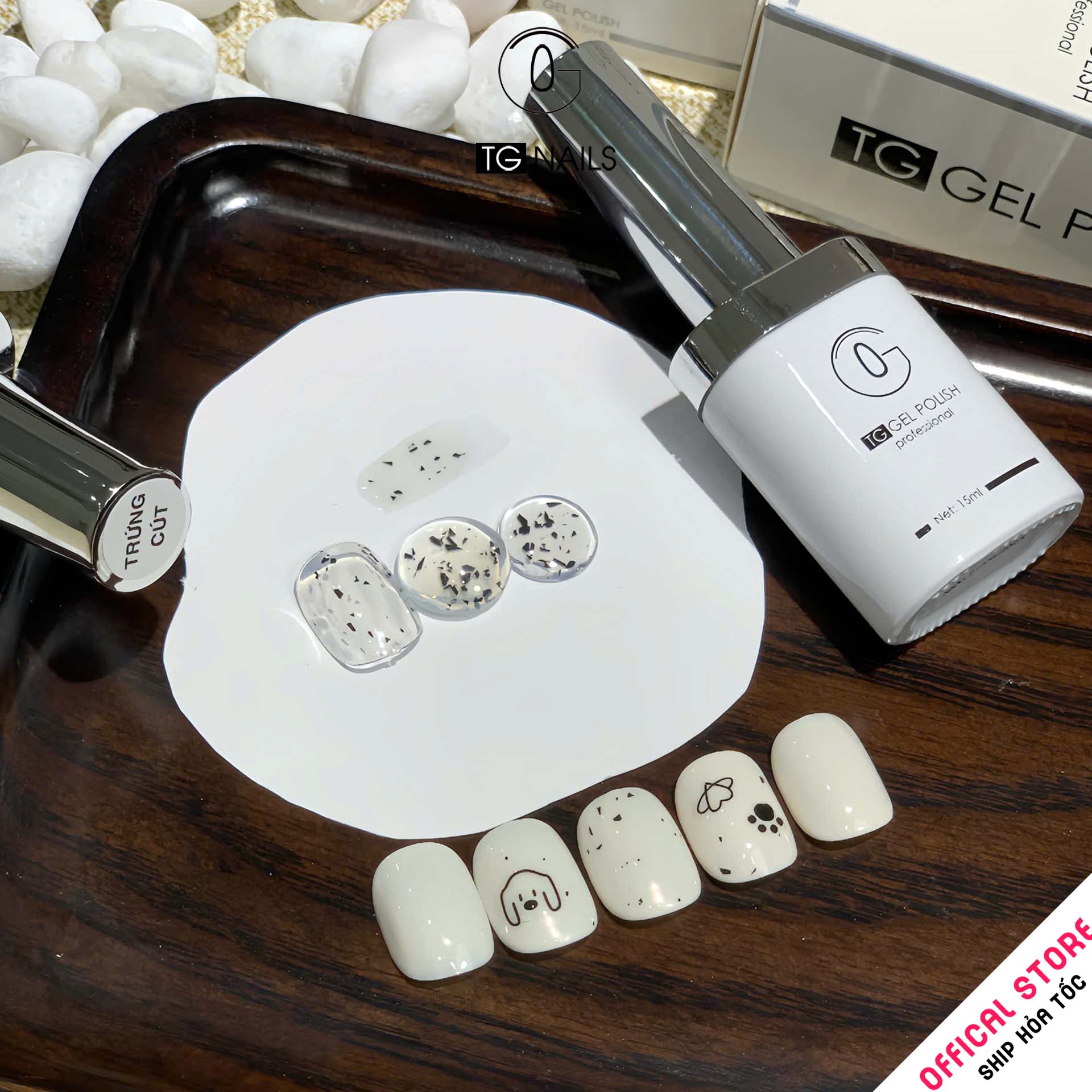 Sơn gel Trứng cút chai 10g TG Nails_thumbnail_6