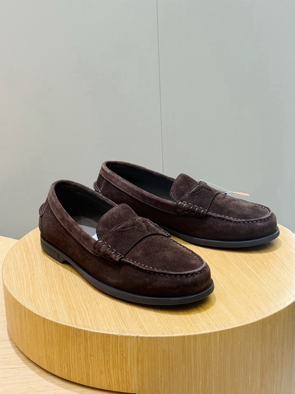 Giày Slipon Da Lộn LV
