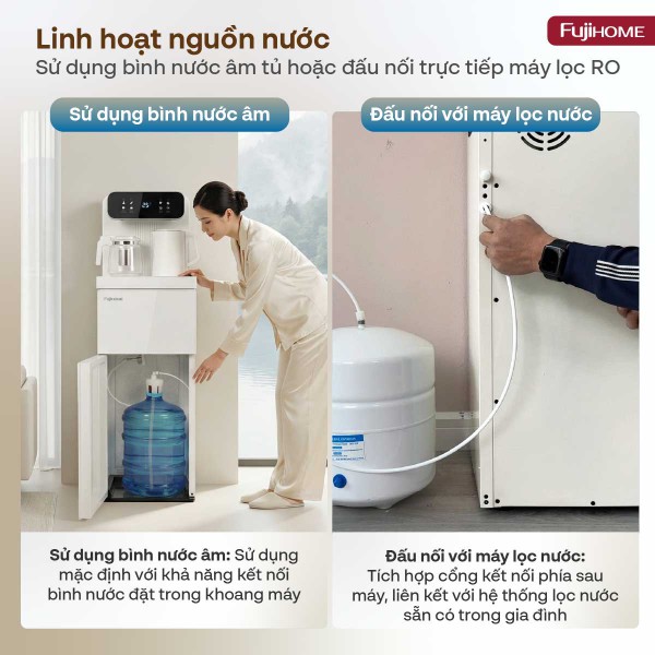 Cây nước nóng lạnh kết hợp bàn pha trà, cafe TB237N_thumbnail_11
