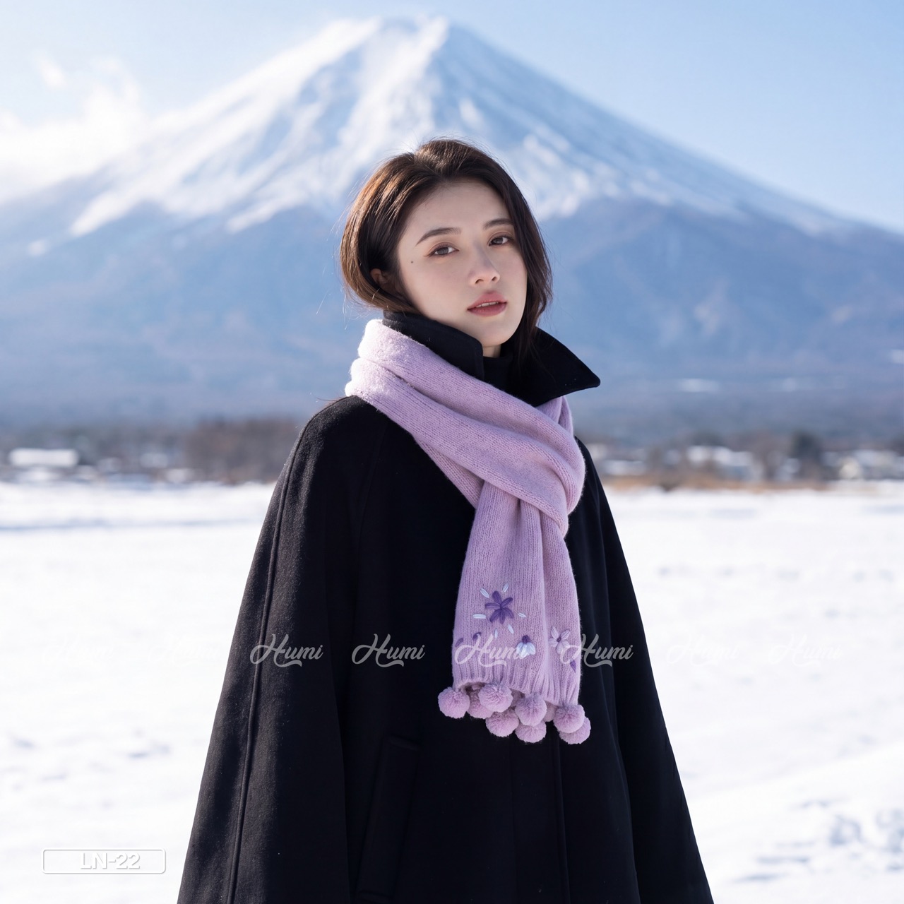 KHĂN LEN HOA MINISIZE (LN39-22 Tím)_thumbnail_4