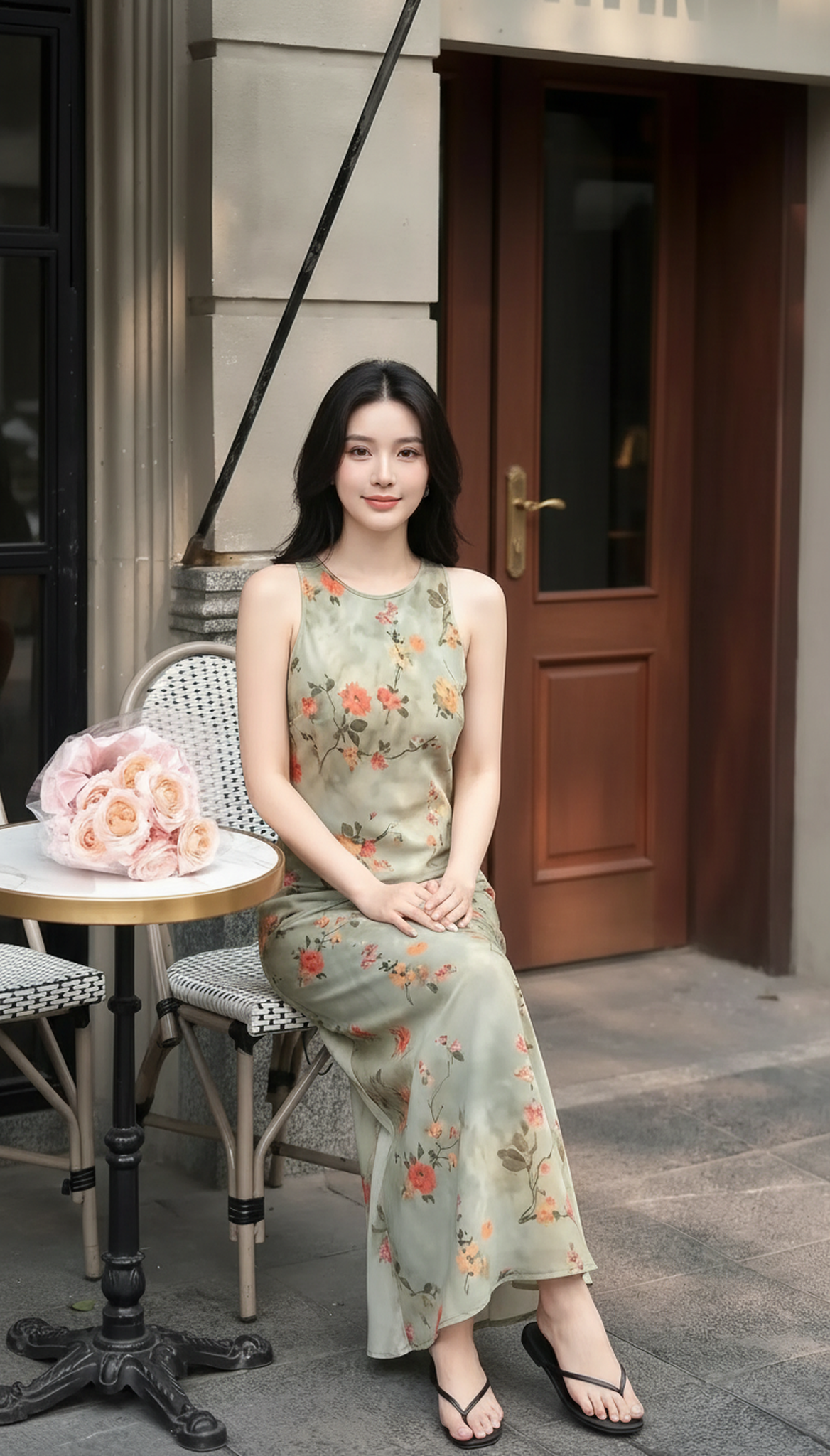 Đầm Lụa Chi Tiết Hoa - MV066_thumbnail_3