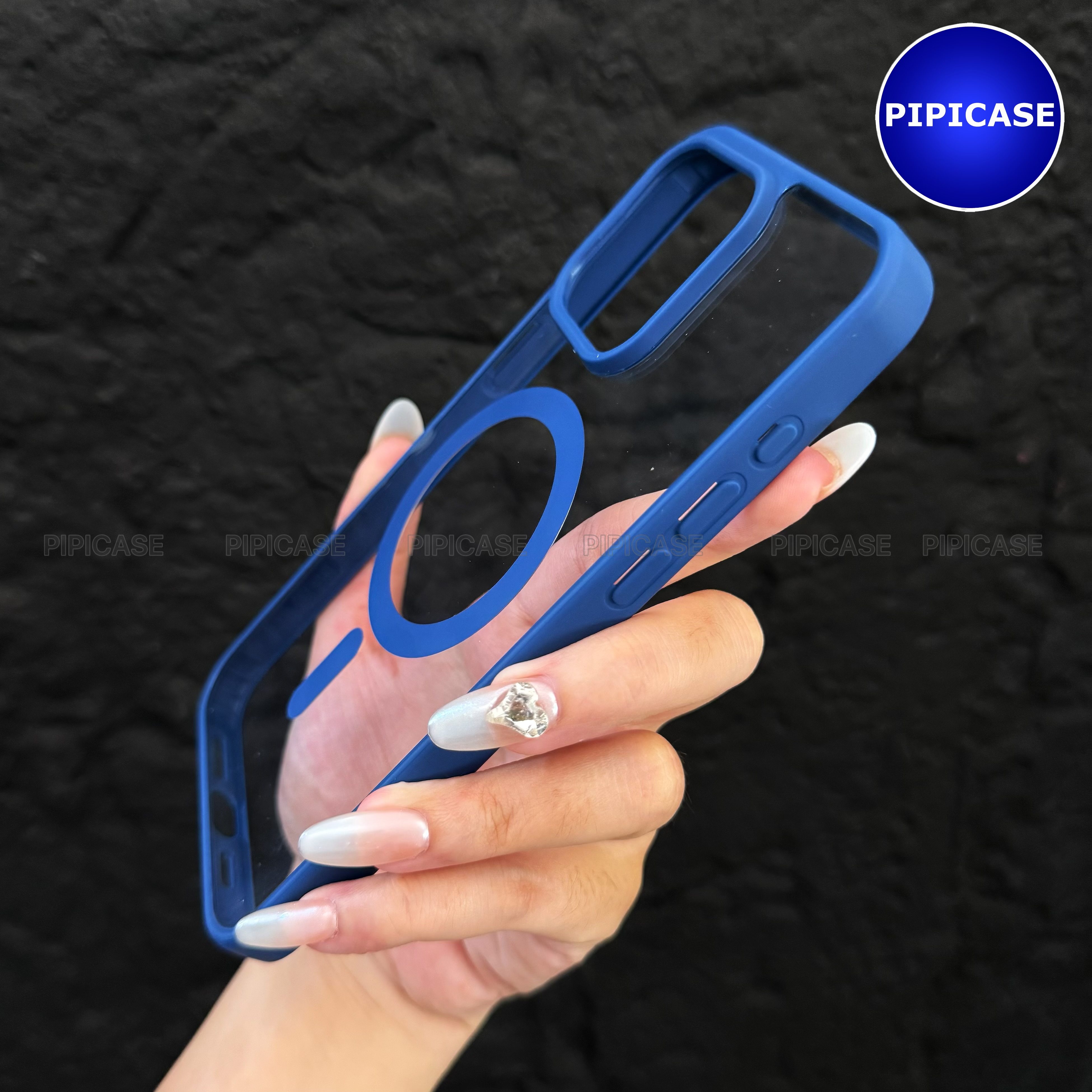 Ốp Lưng iPhone 15 Pro - Chic - Xanh Dương_thumbnail_9