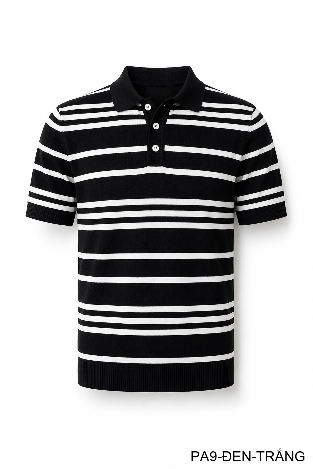 PA9 - Áo Polo Nam Kẻ Sọc Mùa Hè, Chất Liệu Mỏng Thoáng Khí, Form Ôm Sát, Phong Cách Công Sở Casual