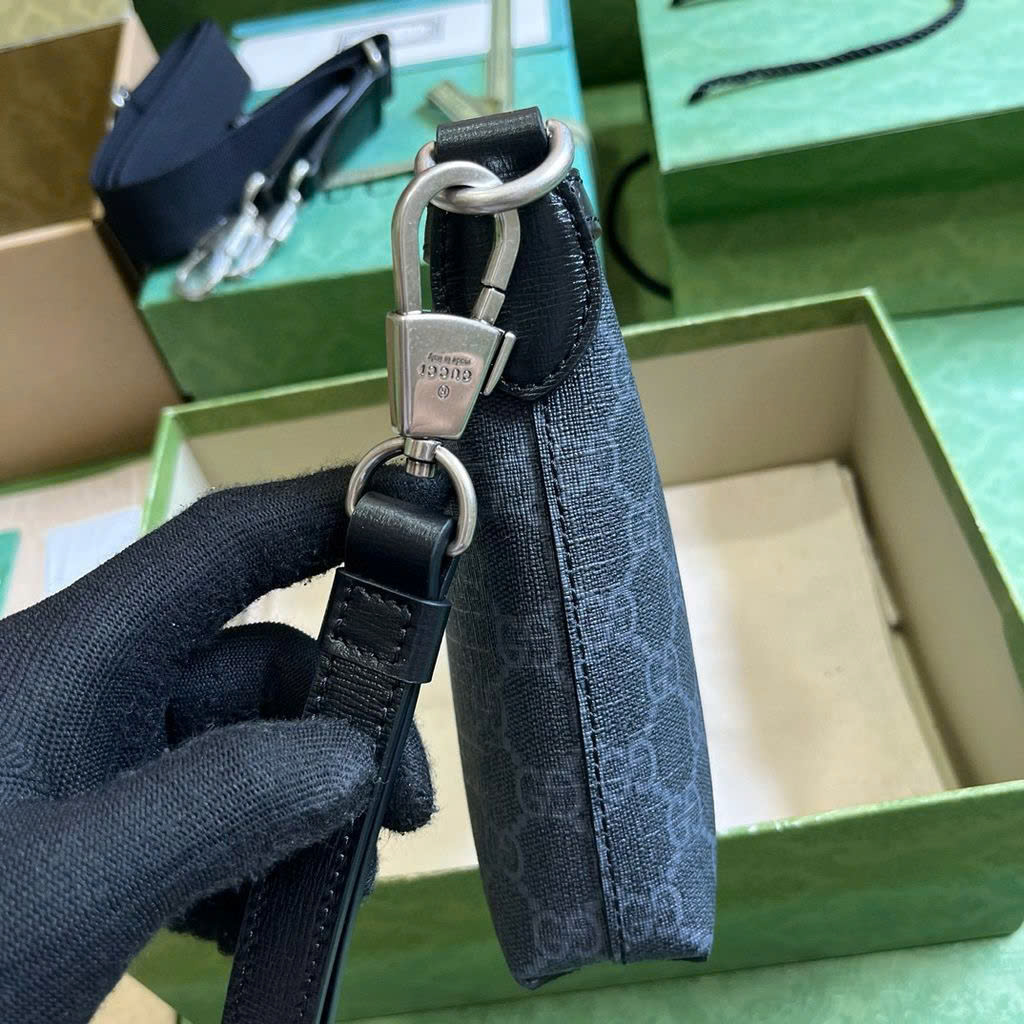  Túi cầm tay, đeo chéo Gucci GG Canvas Messenger Bag With Interlocking_thumbnail_5
