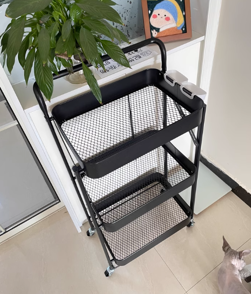 Kệ 3 tầng gấp gọn có bánh xe_thumbnail_12