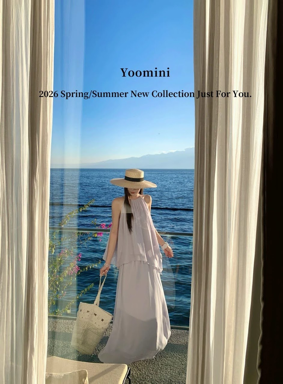 Lucas - Set áo yếm voan + chân váy xòe dáng dài Spring