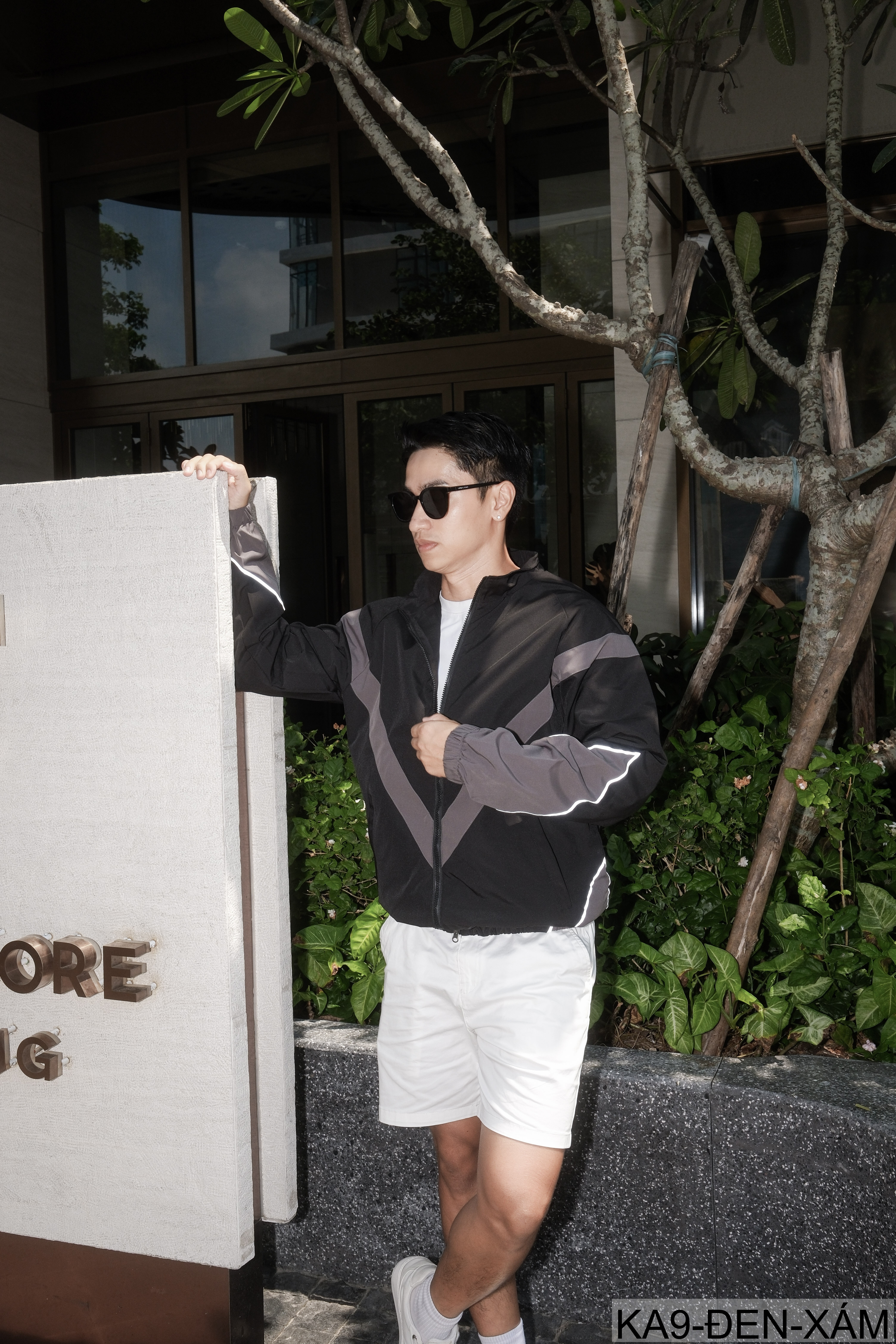 KA9 - Áo khoác nam thể thao phối màu phản quang cổ đứng phong cách streetwear mùa xuân thu_thumbnail_19