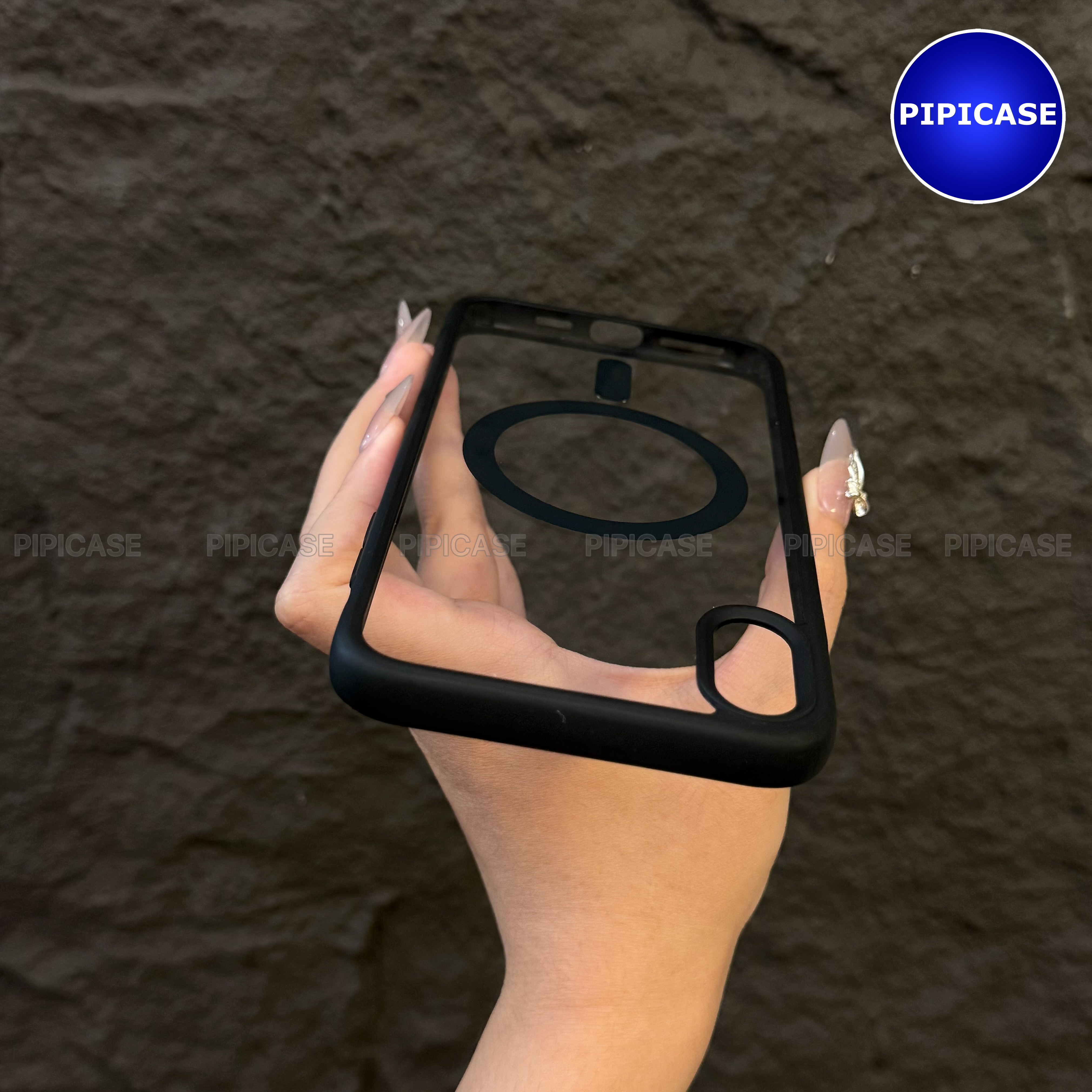 Ốp Lưng iPhone XS Max - Chic - Đen_thumbnail_4