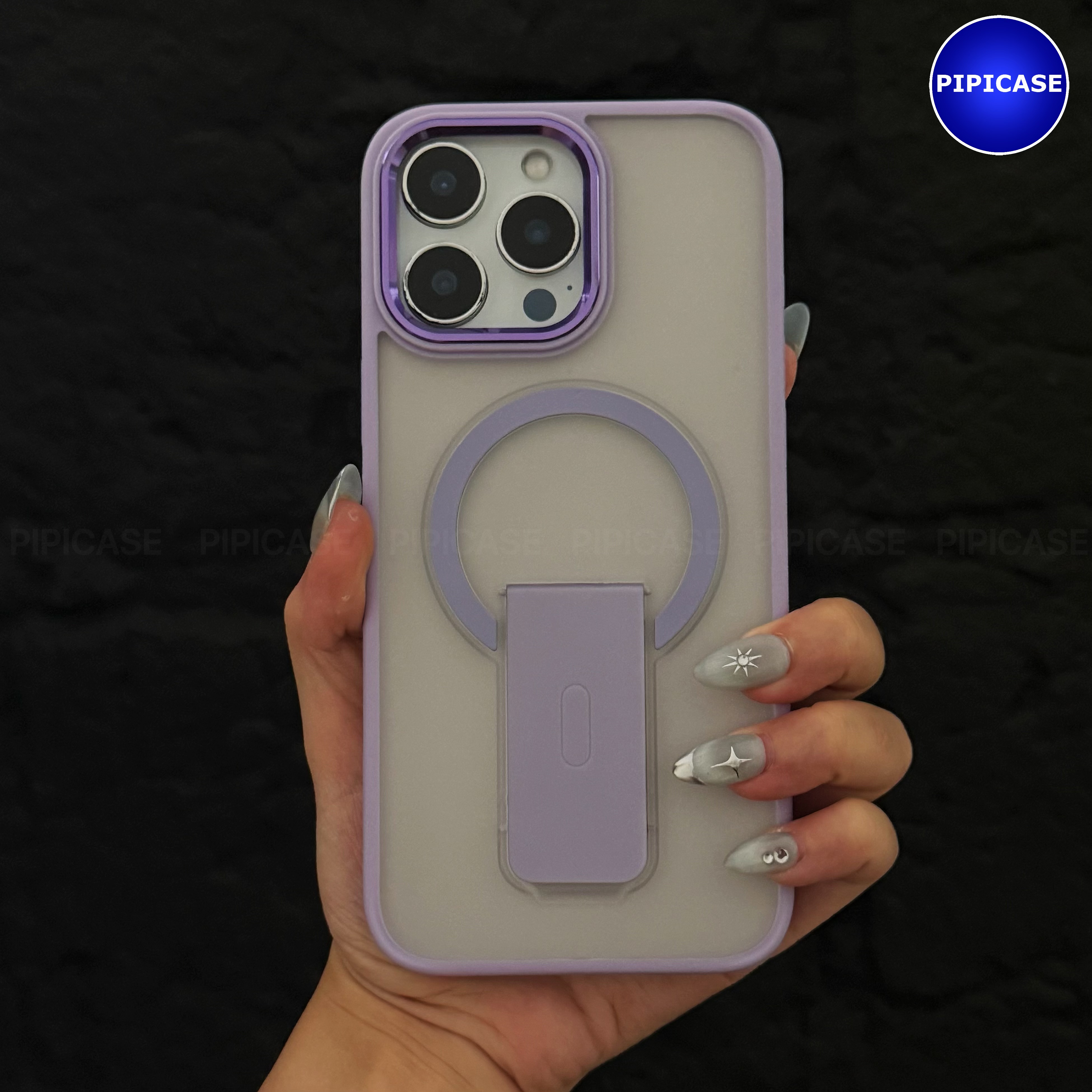 Ốp Lưng iPhone 16 Pro Max - Quin - Tím Nhạt_thumbnail_1