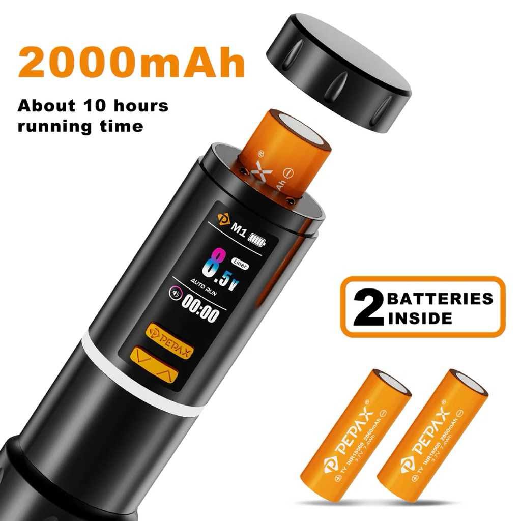 Máy xăm Pepax Leve H3 Wireless Pen Machine (Stroke 4.2mm) - Đập Hộp 🗃️_thumbnail_4