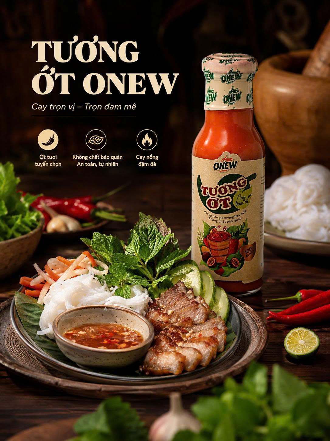 Bún thịt nướng chấm ONEW