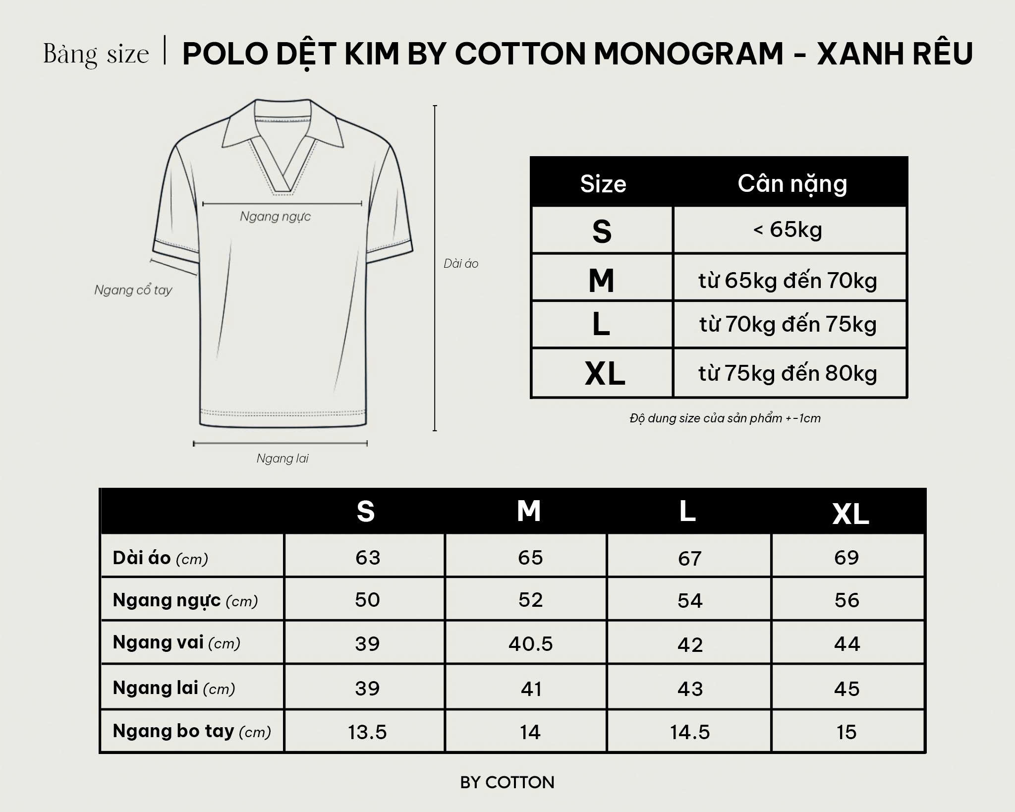 Áo Polo Nam Dệt Kim By Cotton Monogram_thumbnail_20