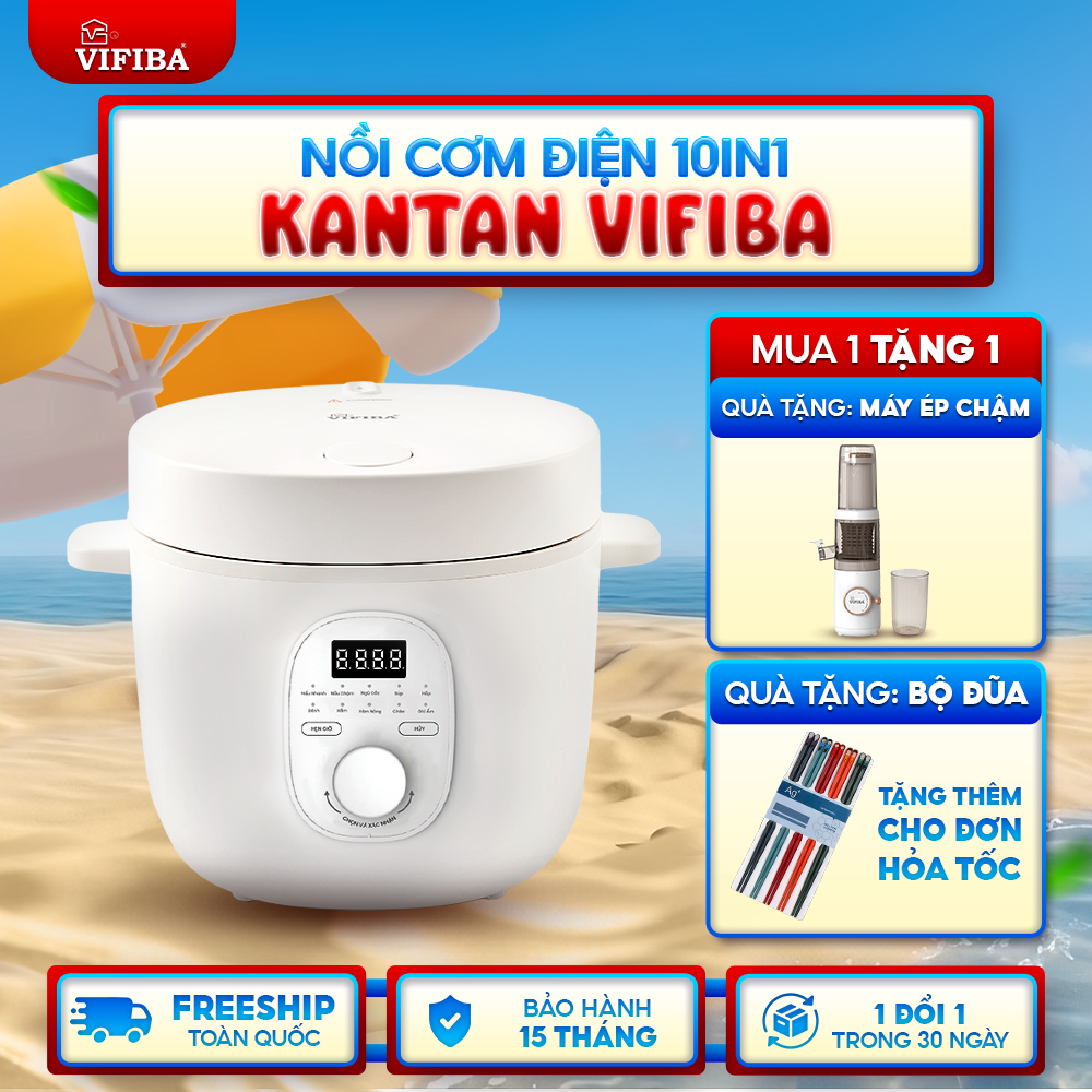 Nồi Cơm Điện Kantan Vifiba 3L