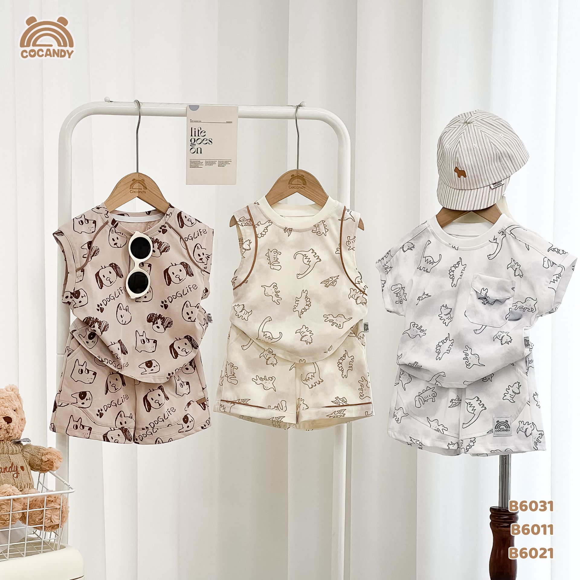 Bộ sát nách cotton BE hình khủng long_thumbnail_7