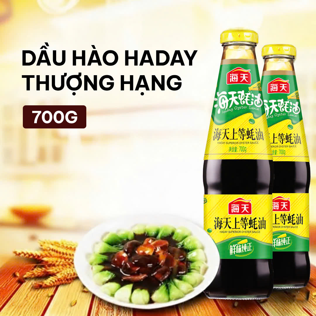 Combo 2chai Dầu Hào 700g Haday