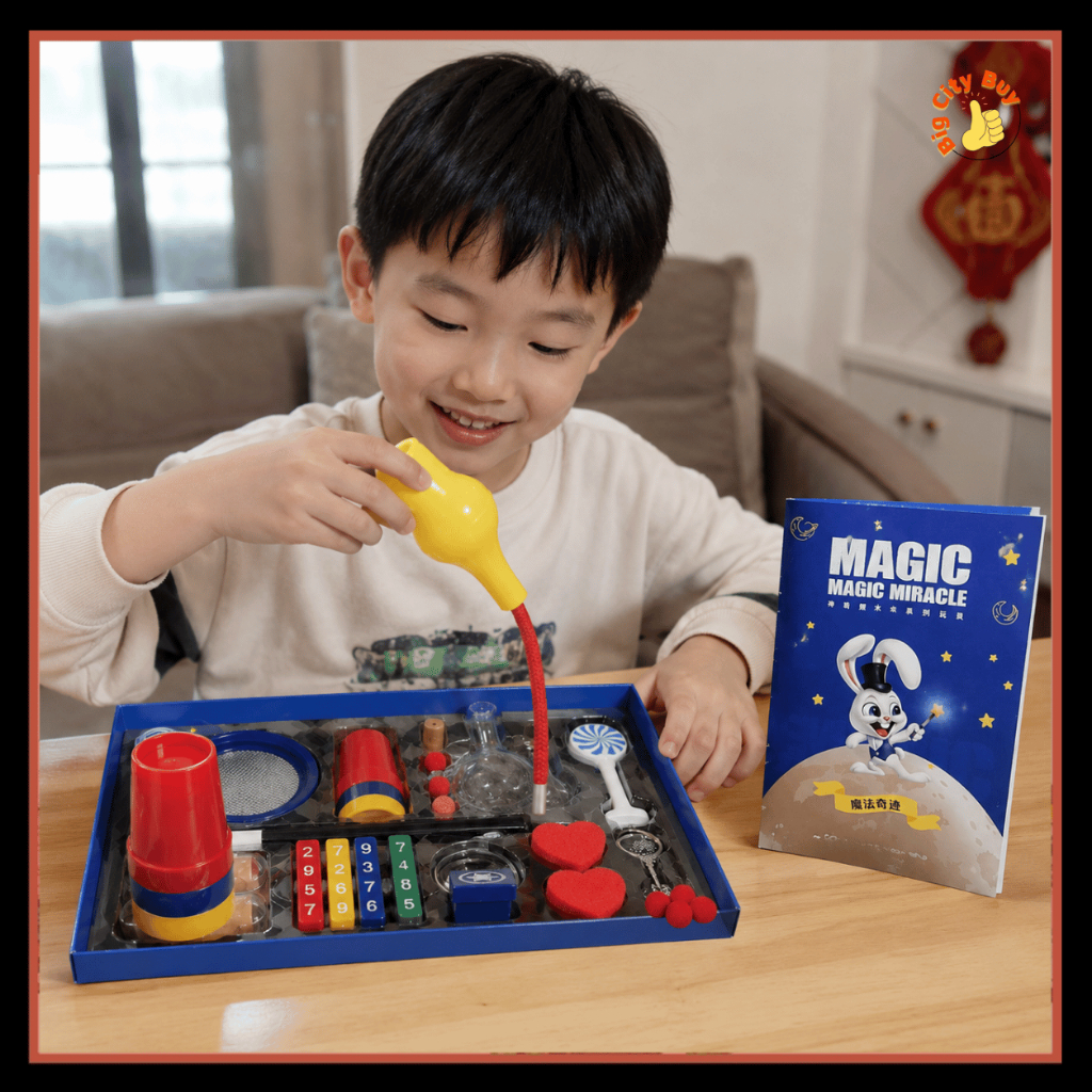 Bộ To Đồ Chơi Ảo Thuật Khổng Lồ Thông Minh Cho Bé Set 10 Đạo Cụ Biểu Diễn Ma Thuật, Kèm Sách Hướng Dẫn Chi Tiết BigcityBuy 343AT_thumbnail_3