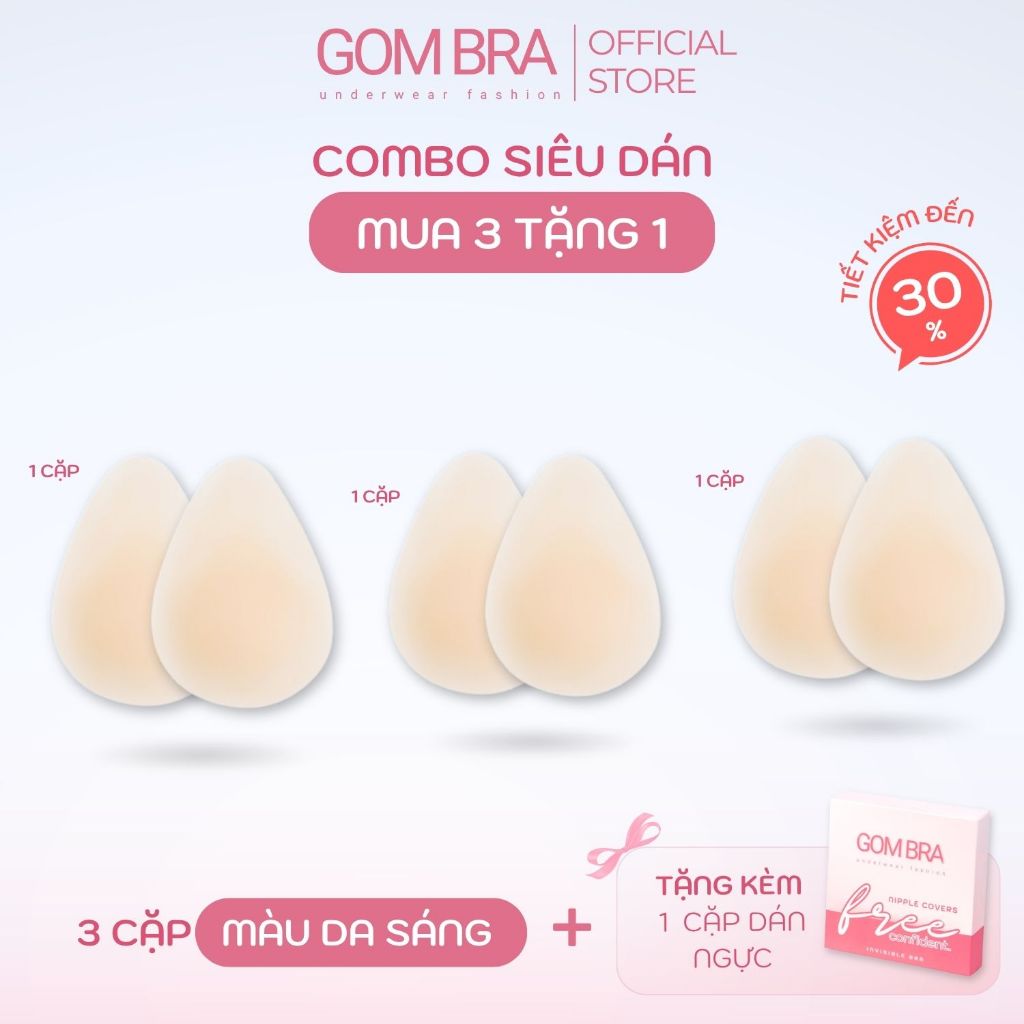 Miếng dán ngực silicone giọt nước JR-007_thumbnail_4