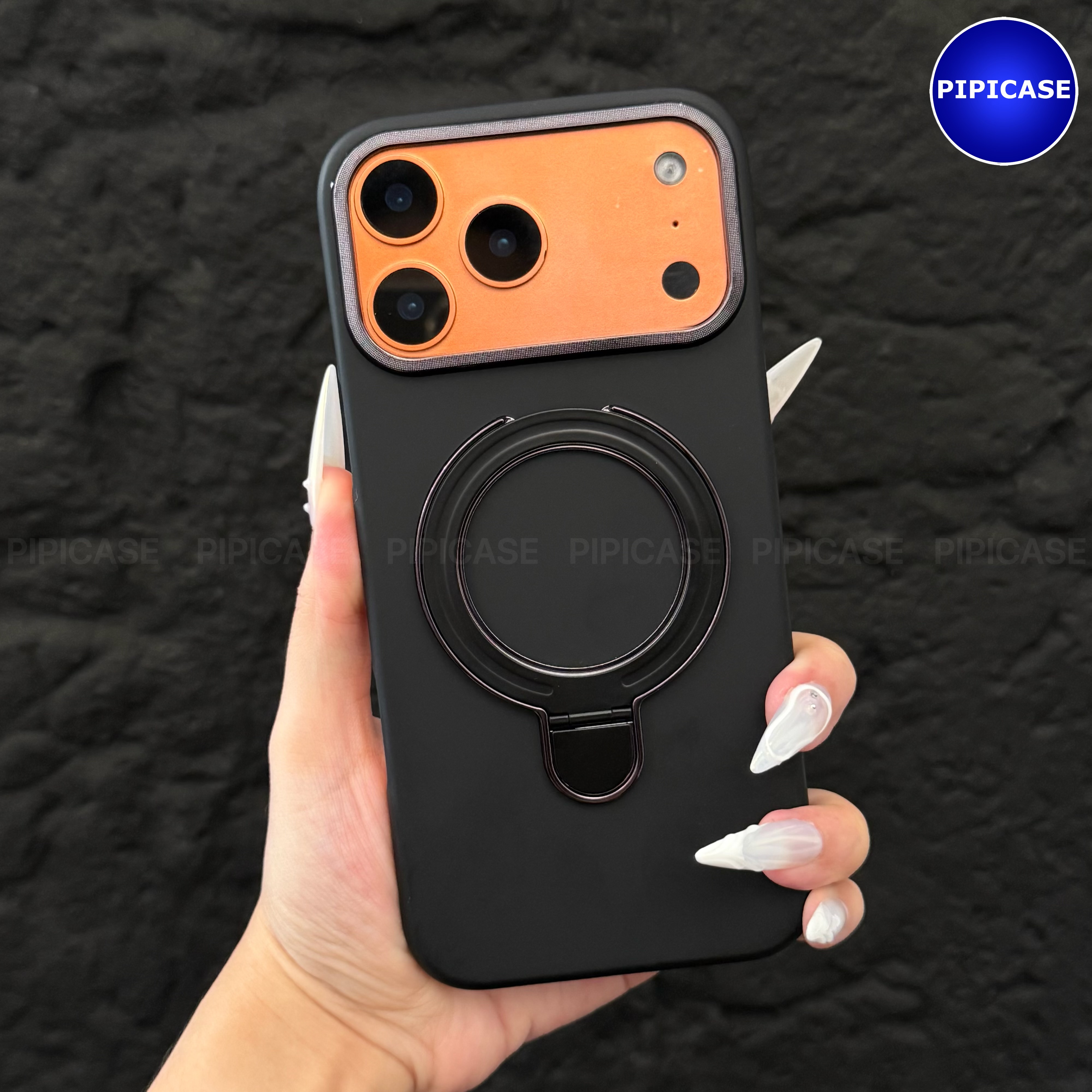 Ốp Lưng iPhone 17 Pro Max - Titan Force - Đen_thumbnail_1
