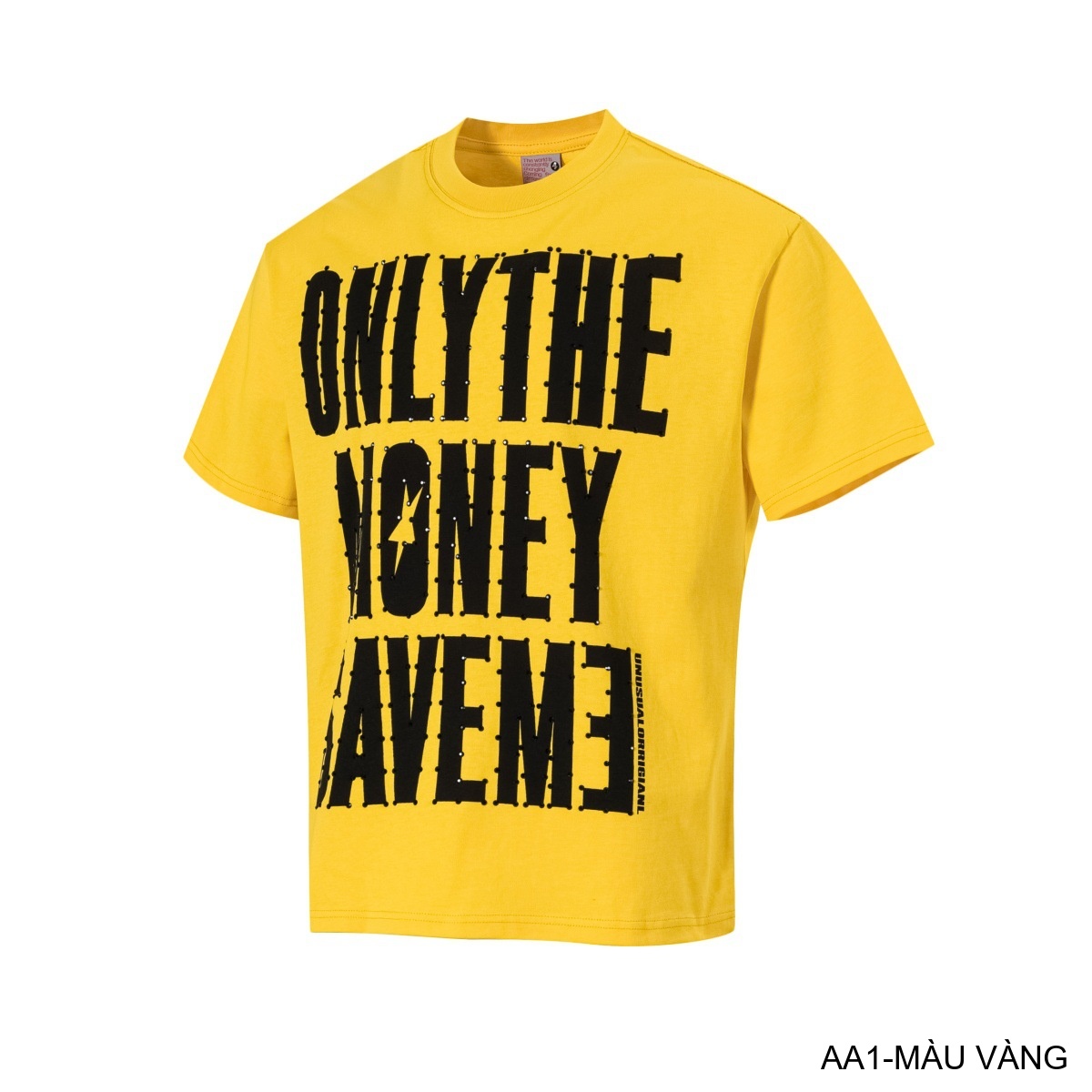 AA1 - Áo thun nam cổ tròn in chữ retro phong cách streetwear, cotton , dáng vừa vặn, 4 màu thời thượng_thumbnail_35