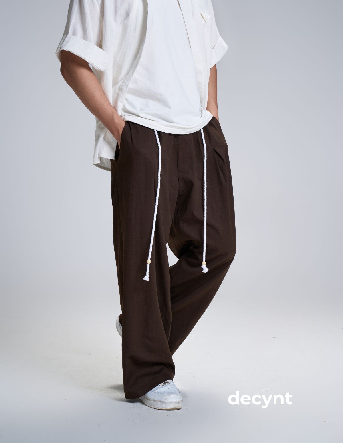 decynt Pants 02 - Quần dài cạp chun dáng suông chất kiệu kaki mềm rủ_thumbnail_10