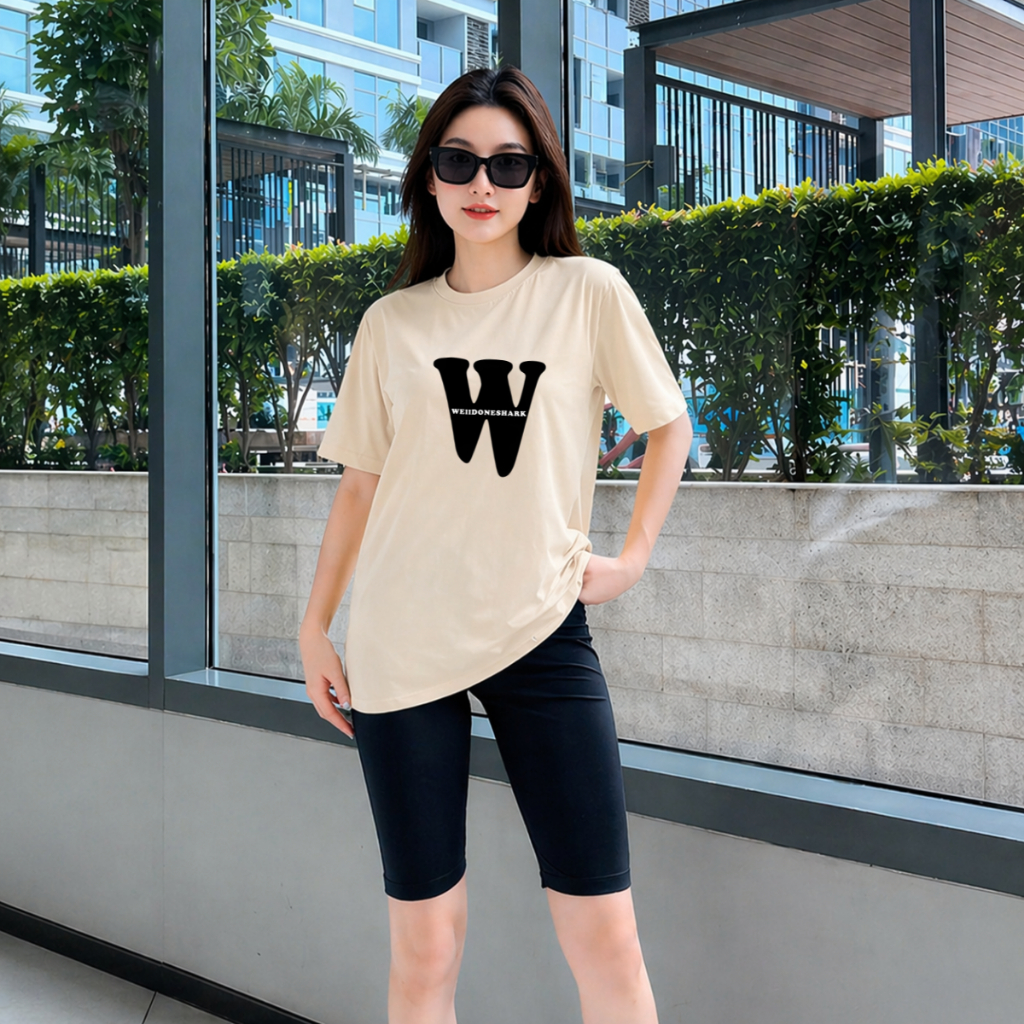 Set đồ nữ Loza W gồm áo thun dáng rộng và quần leging lửng umi - GB670_thumbnail_6