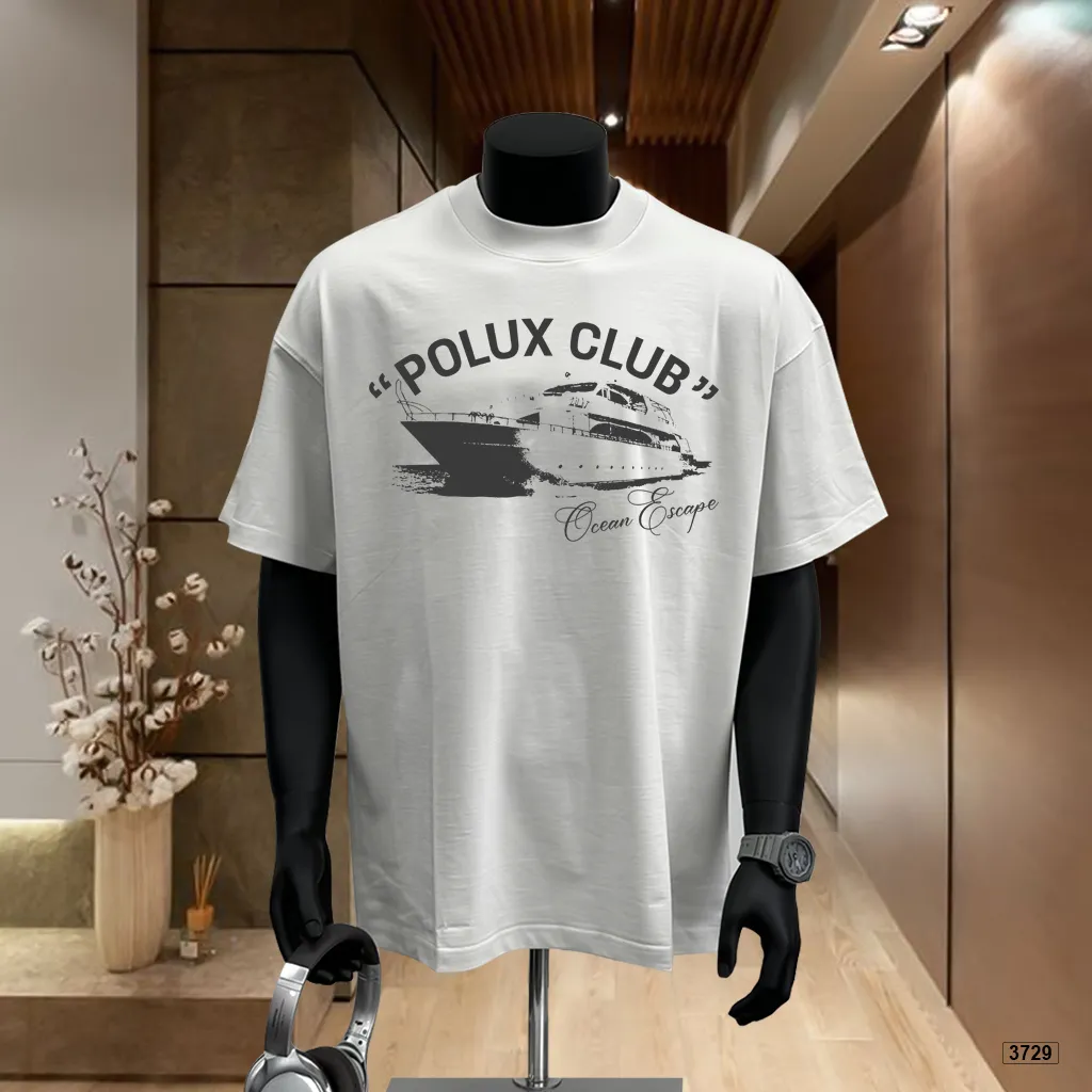 Áo thun form rộng unisex phong cách đường phố Polux Club 3729_thumbnail_2