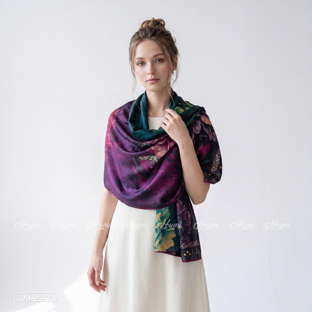 KHĂN LỤA GẤM CAO CẤP (KLG-30)