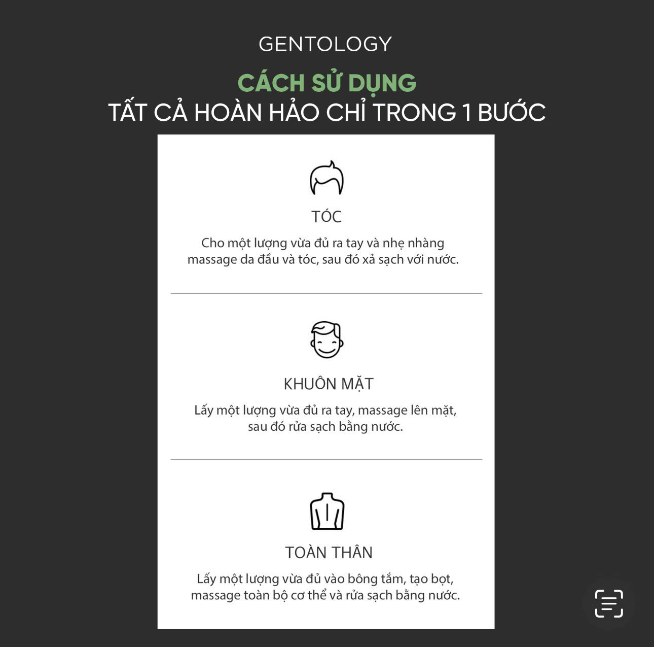 DẦU GỘI & SỮA TẮM TOÀN THÂN 2IN1 GENTOLOGY_thumbnail_4