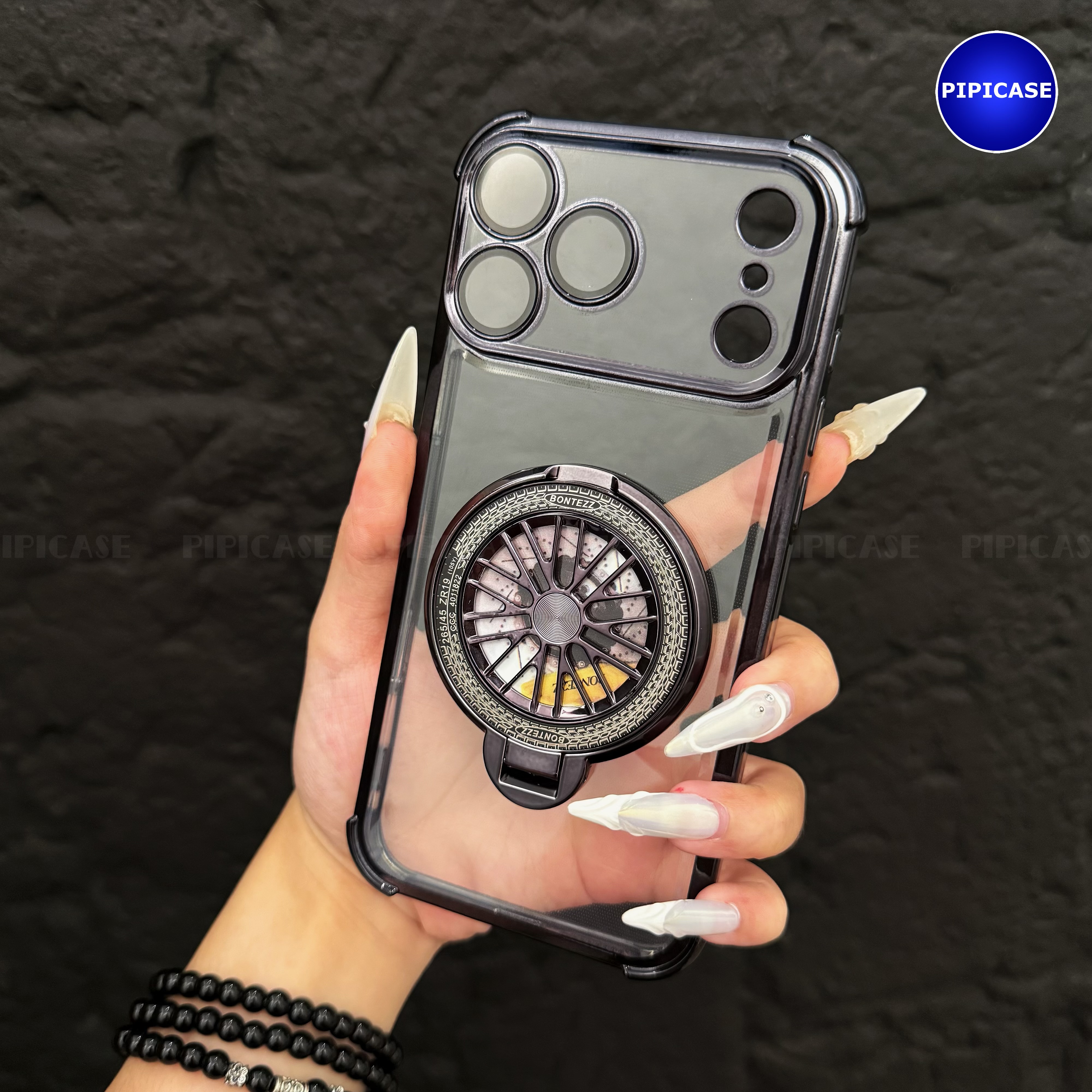 Ốp Lưng iPhone 17 Pro Max - AB - Đen