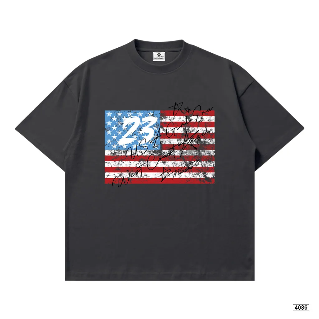 Áo thun boxy unisex cá tính Miucho 4086_thumbnail_13