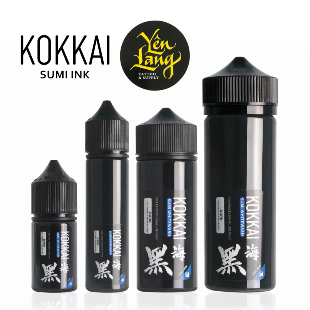 WhiteWash Tone Lẻ - KOKKAI SUMI INK (HSD: 2029 & 2030)