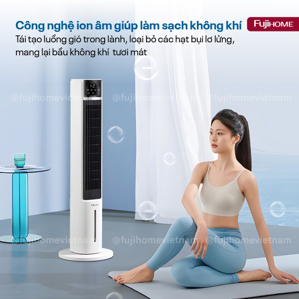 Quạt tháp làm mát bằng hơi nước  tích hợp lọc không khí  Ion AC-DT5E._thumbnail_2