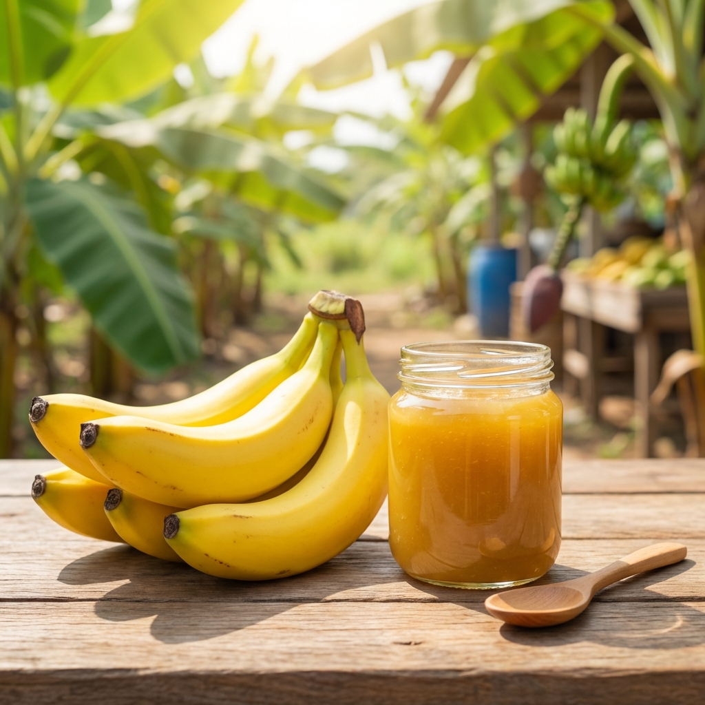 Cách Làm Mứt Chuối Chín Dẻo Đỏ, Giữ Màu Không Bị Thâm