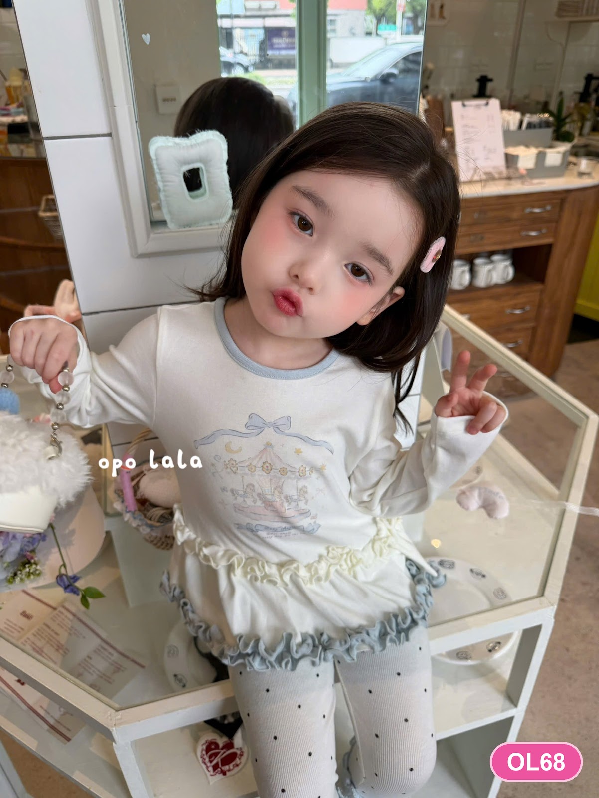 OL68 - Áo dài tay hãng Opolala | Sz 90-130 | 79091