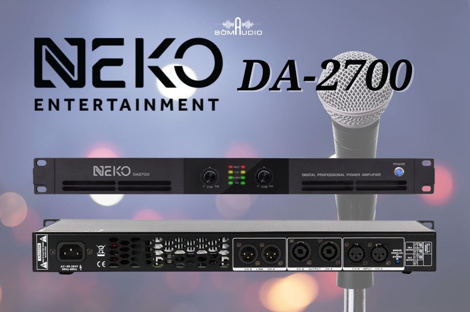 Đánh giá chất lượng cục đẩy công suất Neko DA2700