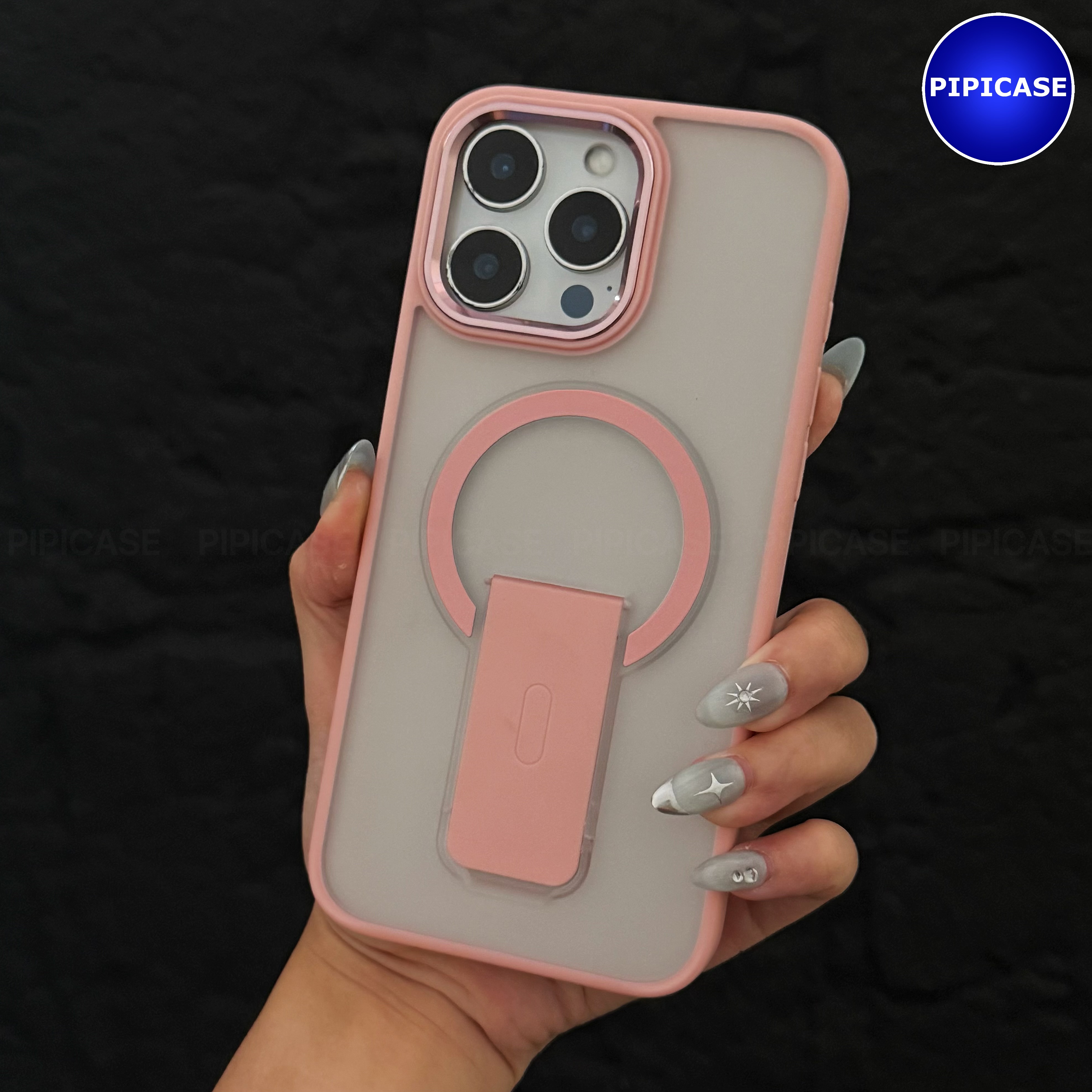 Ốp Lưng iPhone 16 Pro Max - Quin - Hồng_thumbnail_3