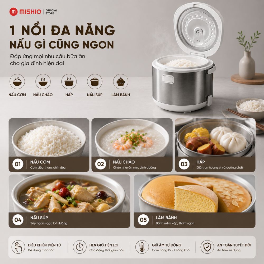 Nồi Cơm Điện Lòng Sứ Dung Tích 1.8 LÍT MISHIO MK402_thumbnail_10