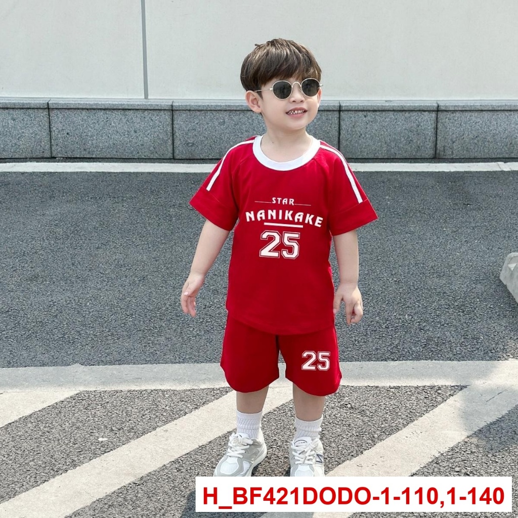 [XẢ KHO] Set bộ thun phối bé trai, bé gái lẻ size size từ 15-40kg - Loza Kids XABF01_thumbnail_19
