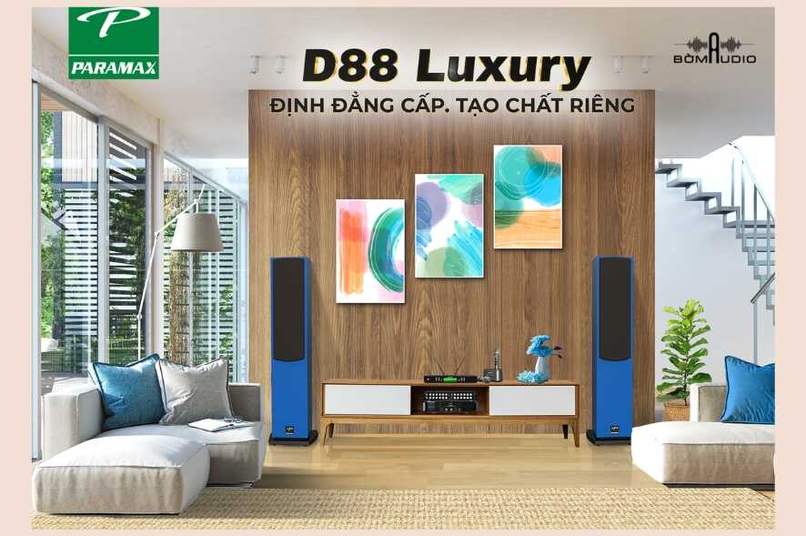 Loa PARAMAX D88 Luxury