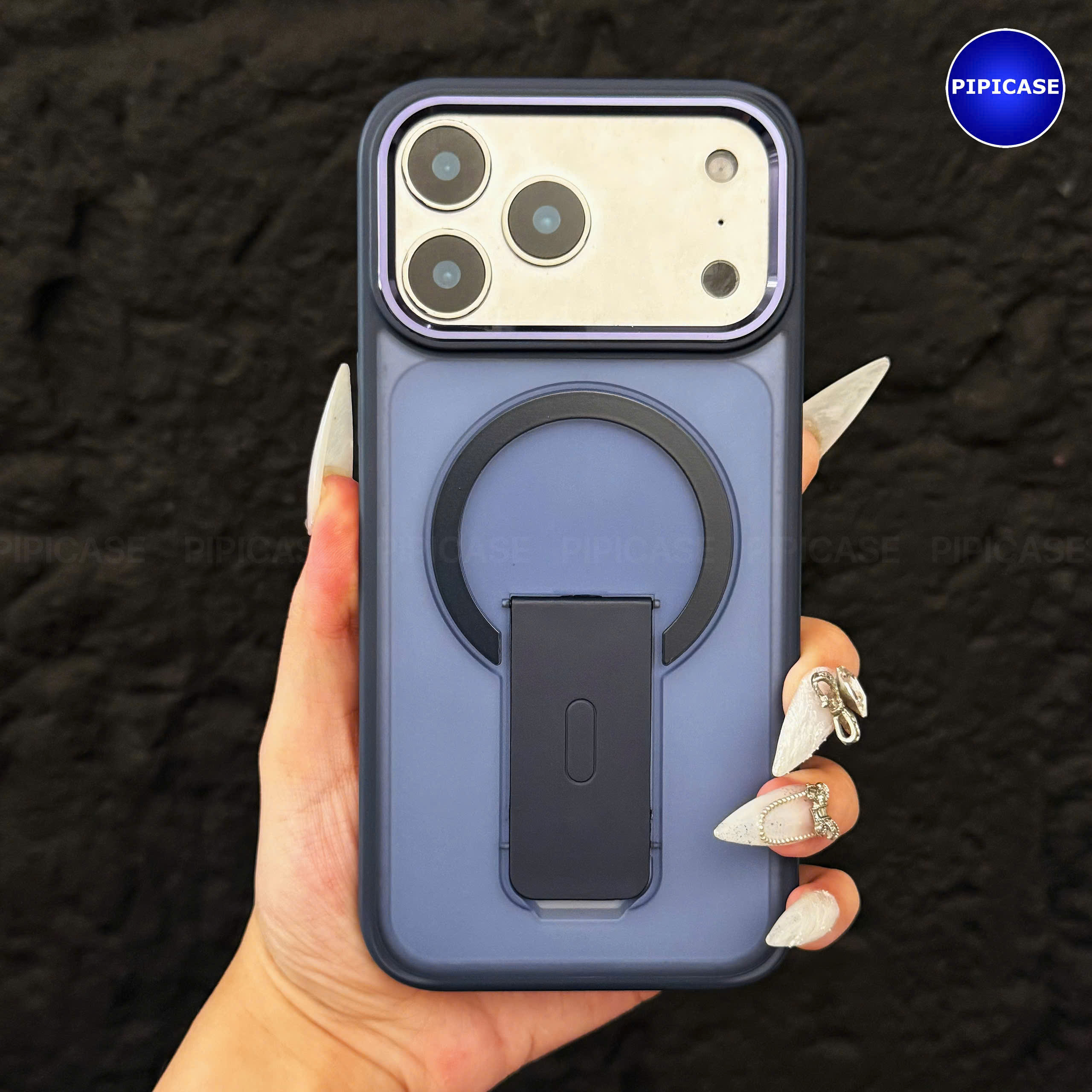 Ốp Lưng iPhone 17 Pro Max - Quin - Xanh Dương_thumbnail_9