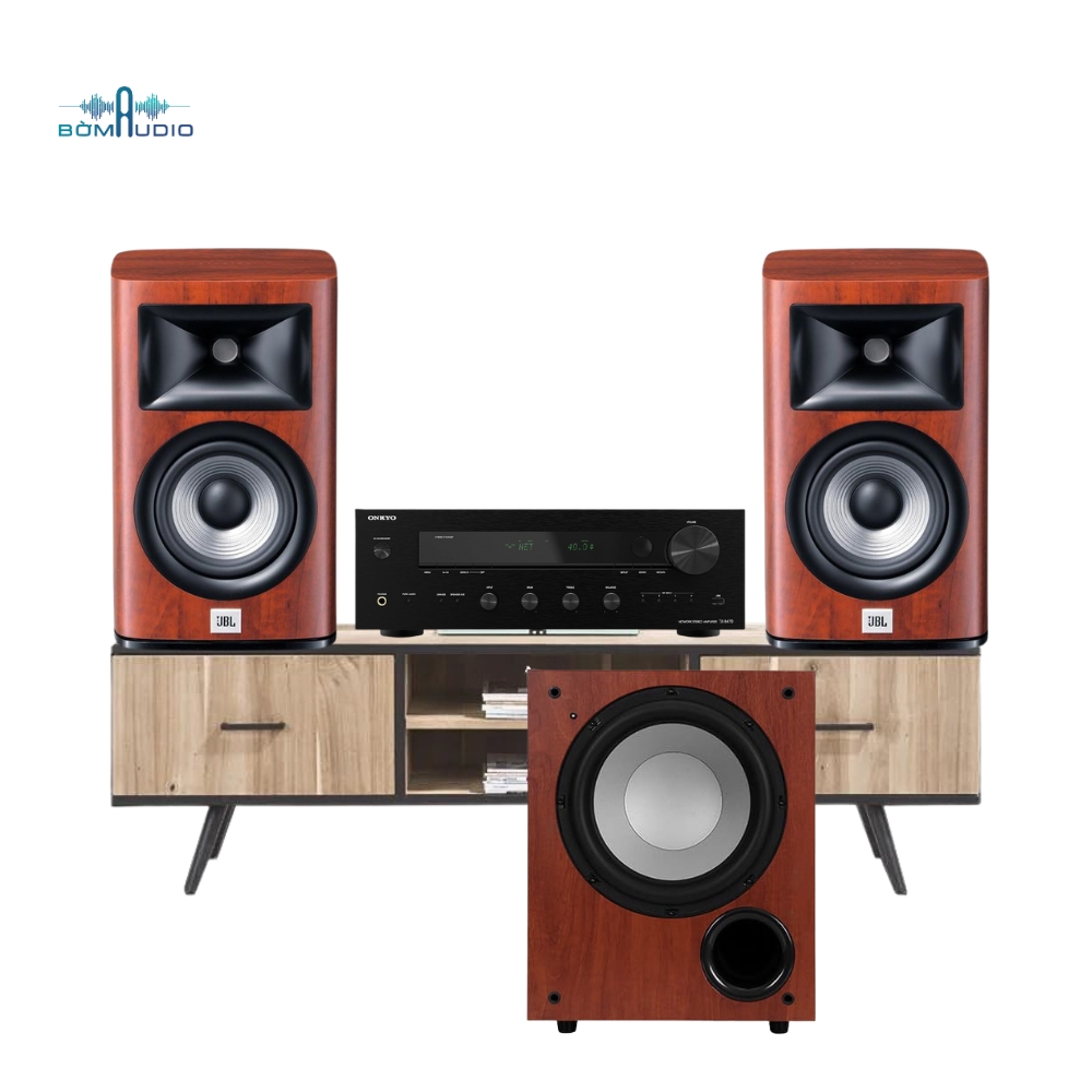 Combo Amply ONKYO TX-8470 + Loa Bookshelf JBL STUDIO 630 + Loa Subwoofer JAMO C910 – PCJ1_thumbnail_0