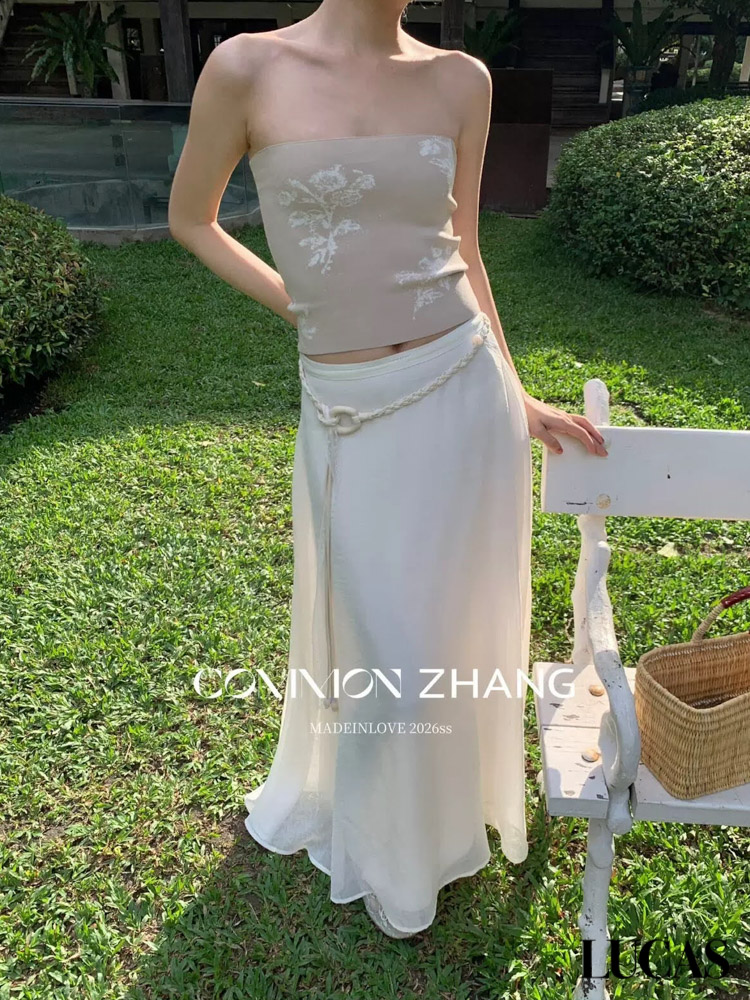 Chân váy dáng xòe cạp chun + belt da tết mặt gỗ_thumbnail_8