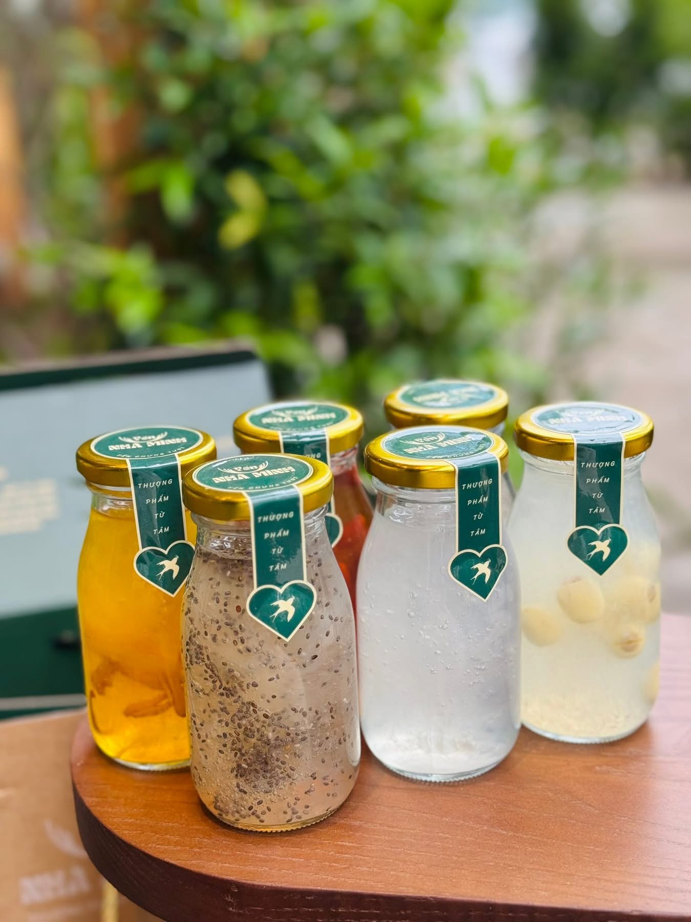Hộp Combo Yến Chưng 6 Hũ (200ml) Thăm Bệnh/Biếu Tặng - Tuỳ chọn vị theo yêu cầu