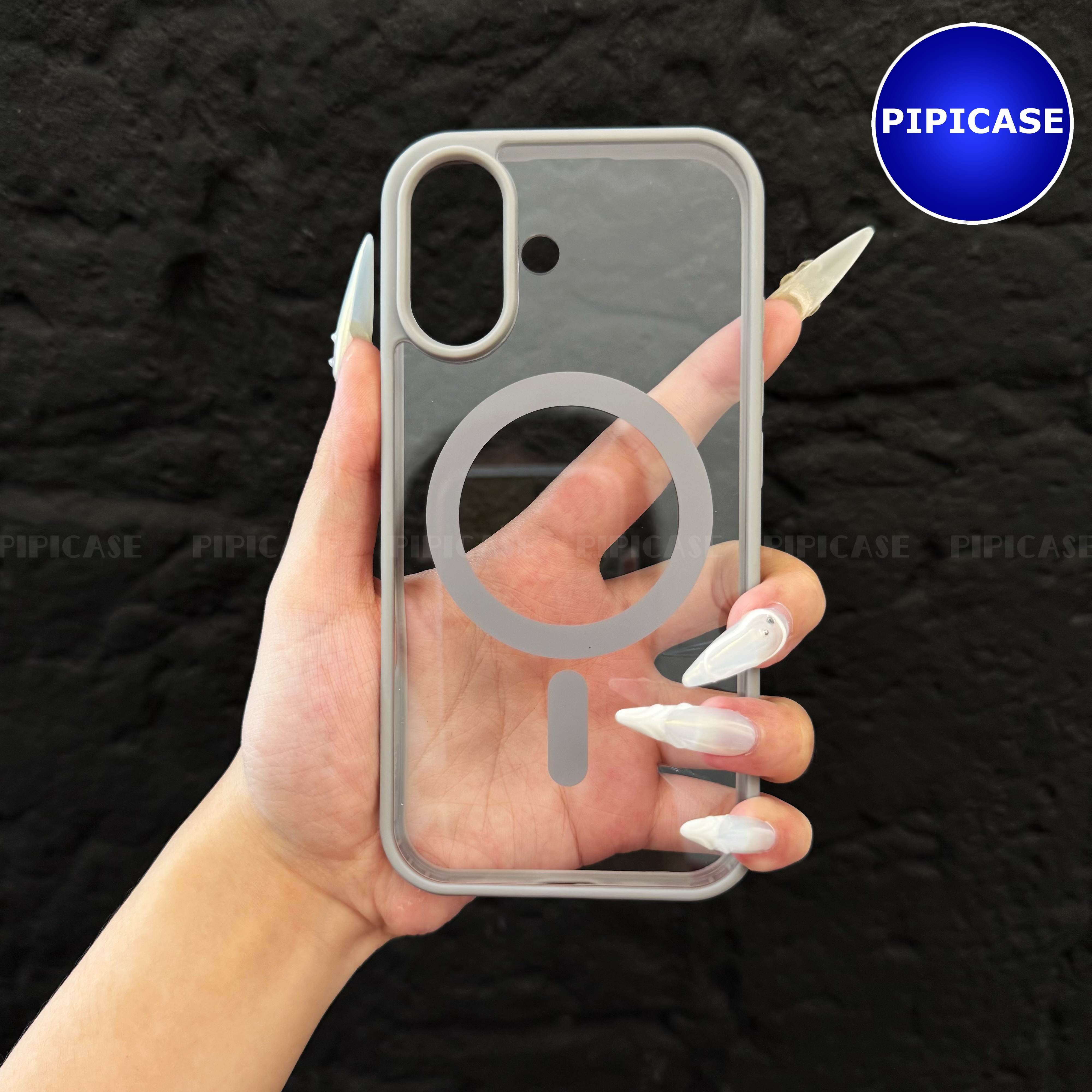 Ốp Lưng iPhone 16 - Chic - Xám_thumbnail_8