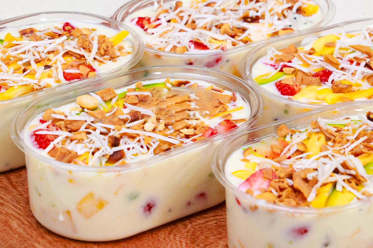 Cách Làm Kem Hoa Quả Sữa Chua Béo Mịn – Công Thức Kinh Doanh Đơn Giản