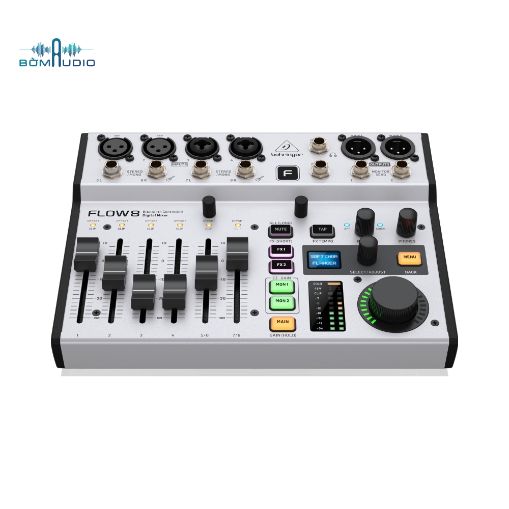 Bàn Mixer Digital BEHRINGER FLOW 8 INPUT 2 FX USB AUDIO INTERFACE_thumbnail_1