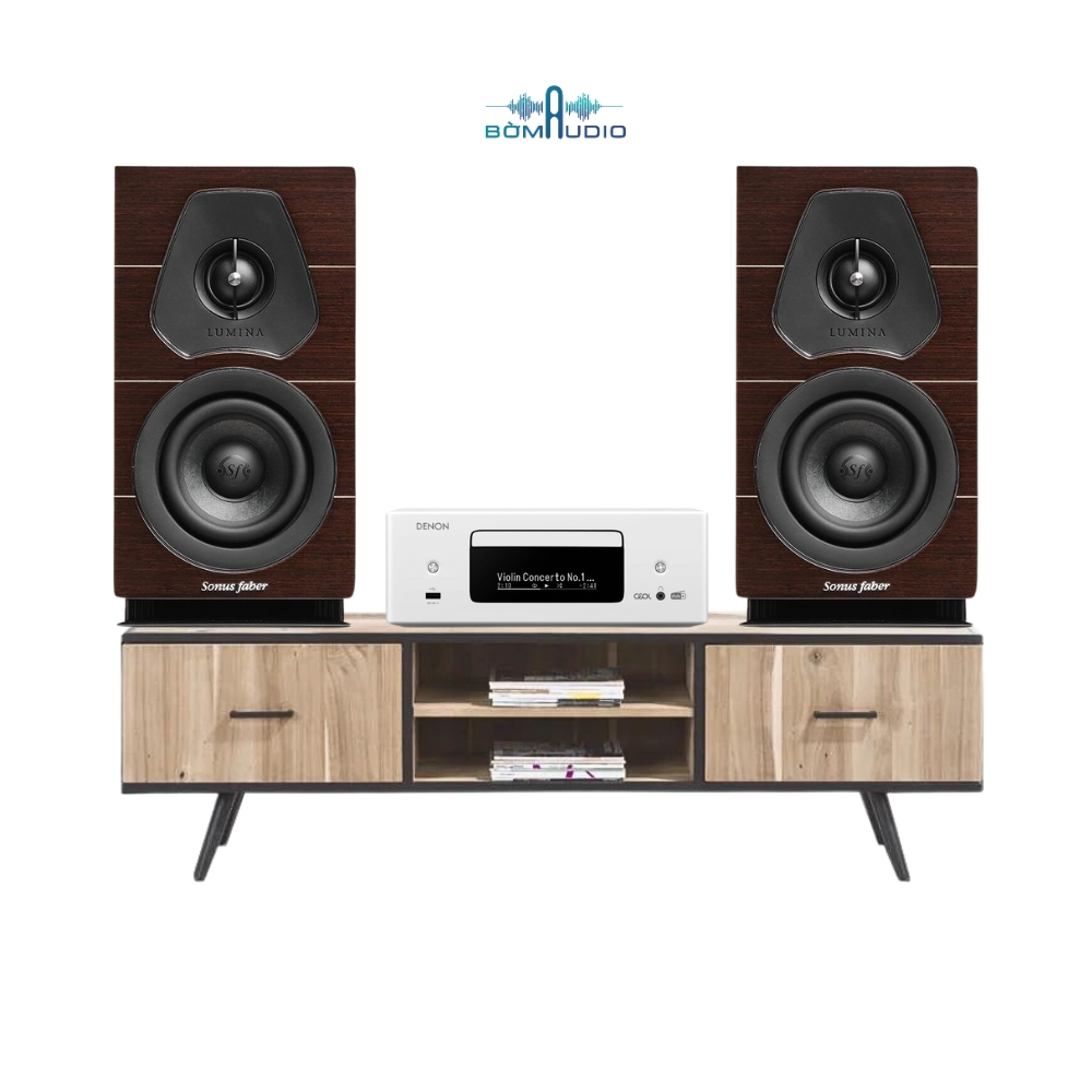 Combo Amply DENON RCD-N12 + Loa Bookshelf SONUS FABER LUMINA I - B368_thumbnail_1
