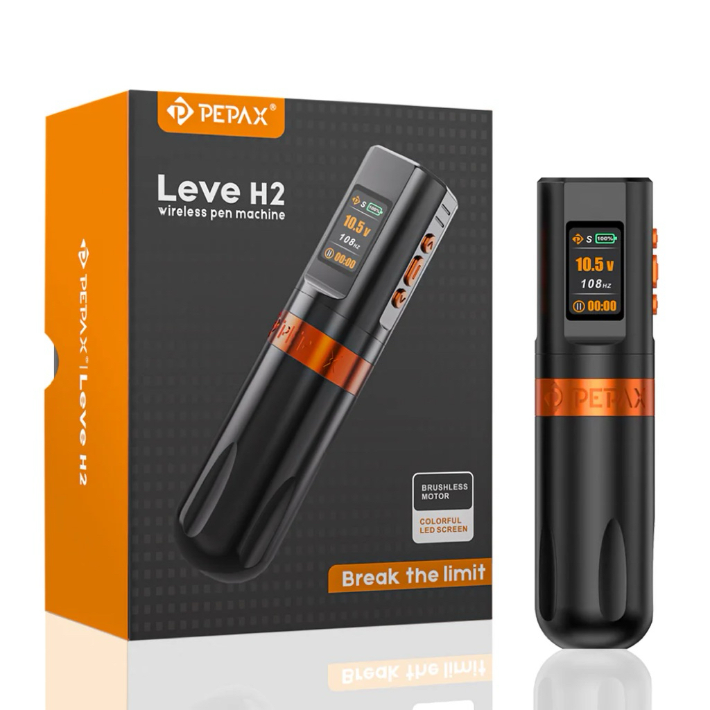 Máy xăm Pepax Leve H2 Wireless Pen Machine - Đập Hộp 🗃️